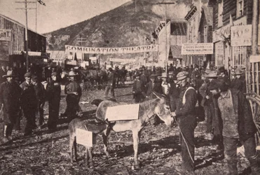 Front Street, Dawson, ca. 1898